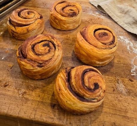 Rolls de canela x 6 un